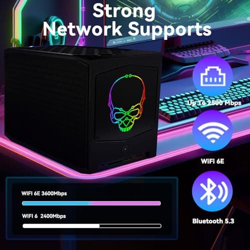 BRENUC NUC 11 Extreme NUC11BTMi9 Intel Core i9-11900KB(8C/16T,up to 4.9 GHz) Home & Business Mini Desktop UHD Graphics, WiFi 6E, Bluetooth 5.2, HDMI, USB 3.1, SD Card