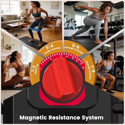 Recumbent Exercise Bike for Home, Recumbent Bikes for Seniors Gym, Quiet Recumbent Stationary Bikes for Seniors 400LBS Capacity, Adjustable Seat & Backrest, 8-Level Resistance & LCD Display