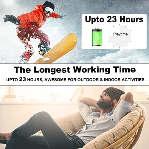 Bluetooth Beanie,Wireless Beanie Headphones Hat Unique Christmas Tech Gifts for Men Women Teen Boys Girls Stocking Stuffers