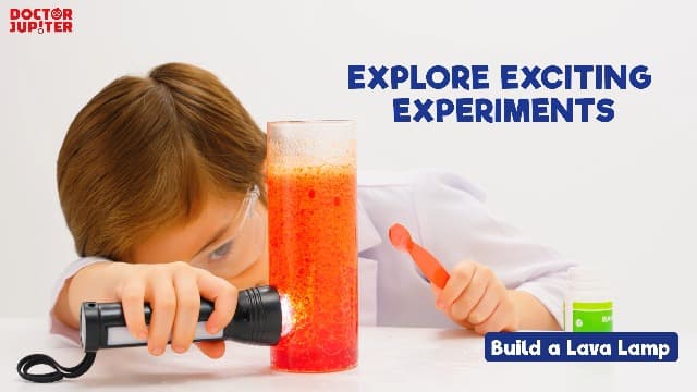 Doctor Jupiter My First Science Kit for Kids Ages 4-5-6-7-8 | Christmas, Birthday Gift Ideas for 4+ Year Old Boys & Girls | Toy Stem Kit with 100+ Experiments | Learning & Educational Projects