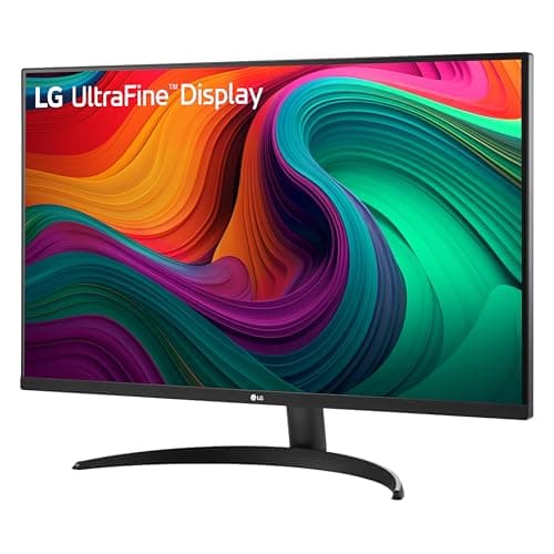 LG 32UR500K-B Ultrafine 32-inch 4K UHD (3840x2160) Computer Monitor HDR10 Built-in Speaker x2 OnScreen Control Reader Mode Flicker Safe Borderless Design HDMIx2 DisplayPort Black