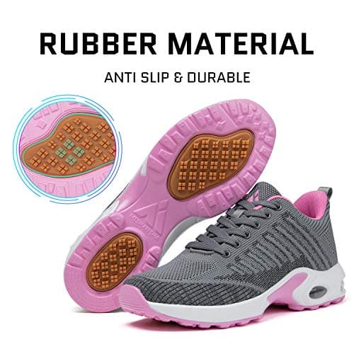 Mishansha Womens Sneakers Air Cushion Running Tennis Shoes Women Lightweight Arch Support Walking Shoes