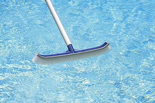 Poolmaster Heavy-Duty Vinyl Liner Swimming Pool Brush Head for Above Ground or Inground Pools, 18-Inches