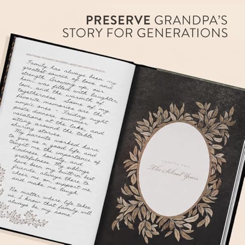 Grandpa's Story: A Memory and Keepsake Journal for My Family (Heirloom Story Books and Guided Journals)