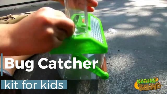 Nature Bound Bug Catcher Toy | Eco-Friendly Bug Vacuum, Catch and Release | Ages 3 to 12 Indoor/Outdoor Play Toy | Includes Capture Core with Magnification | Complete Kit for Kids | Green