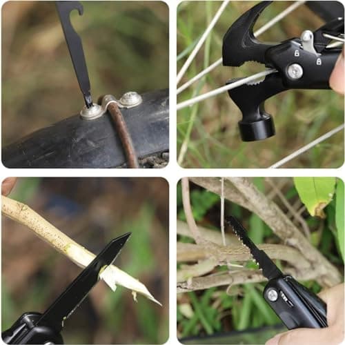 Gifts for Men, Valentines Day,12-in-1 Hammer Multitool, Stocking Stuffers for Men,Christmas Stocking Stuffers for Adults Dad Husband Boyfriend, Mens Gift for Him, Birthday Gift Idea,Mini Multi Tool B07XQZ6QWS