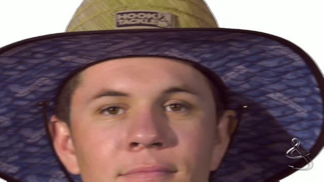 Hook & Tackle Florida Lifeguard | Fishing Stretch Fit | Straw Hat