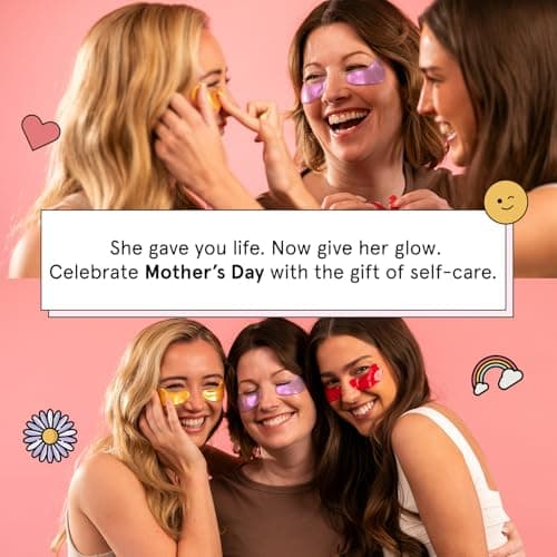 grace & stella Retinol Under Eye Patches for Puffy Eyes & Dark Circles - Restoring Gel Under Eye Masks with Hyaluronic Acid - Christmas Gifts for Teens, Birthday Gifts for Women (Purple, 24 Pairs)