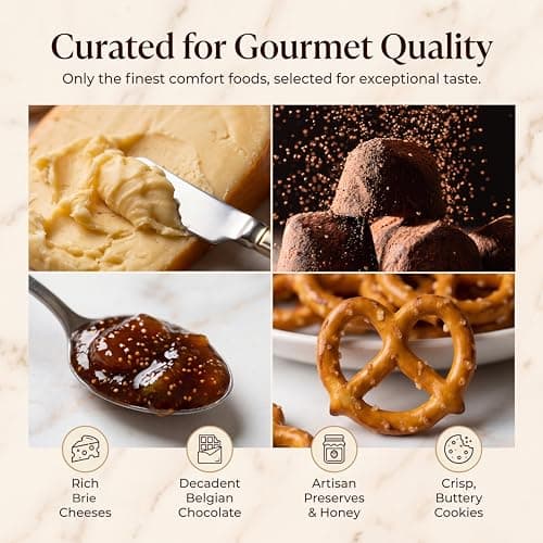 Gourmet Sympathy Basket w/ Italian Cheese, Crackers, Preserves, Chocolates, Cookies, Tea, Nuts & More, Personalized Message Capalbo's Deepest Sympathy Gift Basket in Gift-Ready Packaging B004USOZ2C
