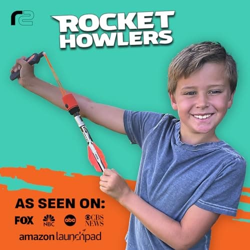 Toy Rocket Launcher for Kids: Outdoor Toys Slingshot Rocket Launchers - Best Gifts for Boys & Girls All Ages - Fun Stocking Stuffers for Kids & Teen Boy Gifts for 8 9 10 11 12 Year Old Boys Gift Idea