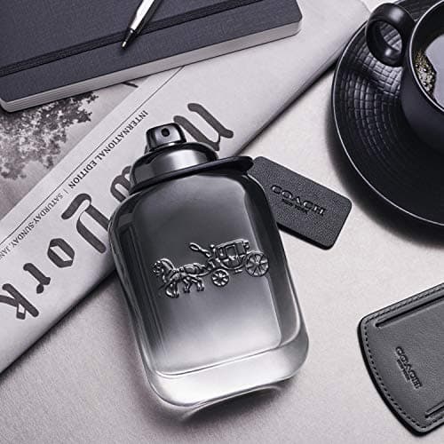 Coach for Men Eau de Toilette - Men's Fragrance - Fougere Woody - With notes of Pear Nashi, Cardamom & Vetiver