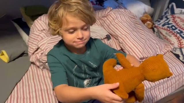 2-in-1 Dinosaur backpack, Dinosaur Toys for Kids 3-5, 2-4 in Gift-Ready Box, 2 Year Old Boy Birthday Gift & Christmas Naturally KIDS Toddler Backpack w. Plush Dinosaur Toy, Kids Gift 2 3 4 5 B07WG9G1H3