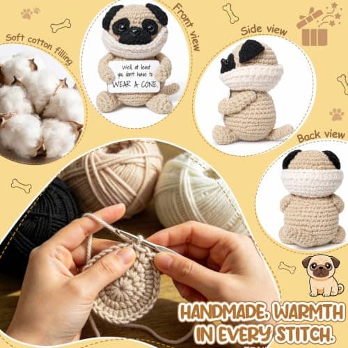 Funny Get Well Soon Gift – Surgery Recovery & Feel Better Gift for Women Men, Cute Encouragement Desk Decor for Friend Coworker Her Him B0GZ3Y9FJP