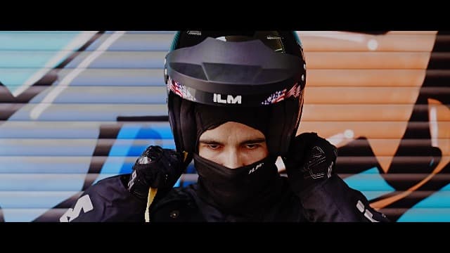 ILM Snell SA2025 Open Face Auto Racing Helmets for Men and Women Model R85(L, MatteBlack)