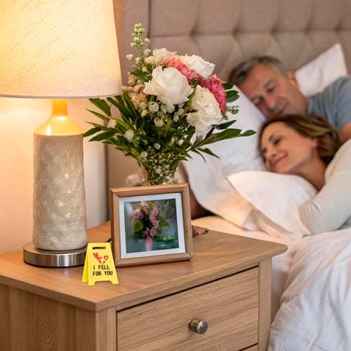 Cute Mini “I Fell for You” Sign – Valentines Day Funny Romantic Gift for Boyfriend, Girlfriend, Anniversary, Valentine’s Day, Christmas | Unique Love Gift for Him or Her | Proposal Decoration