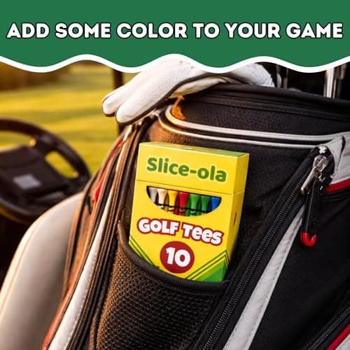 Funny Golf Tees | Golf Accessories for Men | Top Golf Gifts for Men & Unique Golf Gifts for Golfers | Premium Golf Stuff & Golf Bag Accessories | Wooden Bamboo Tees B0GHSR3QFX