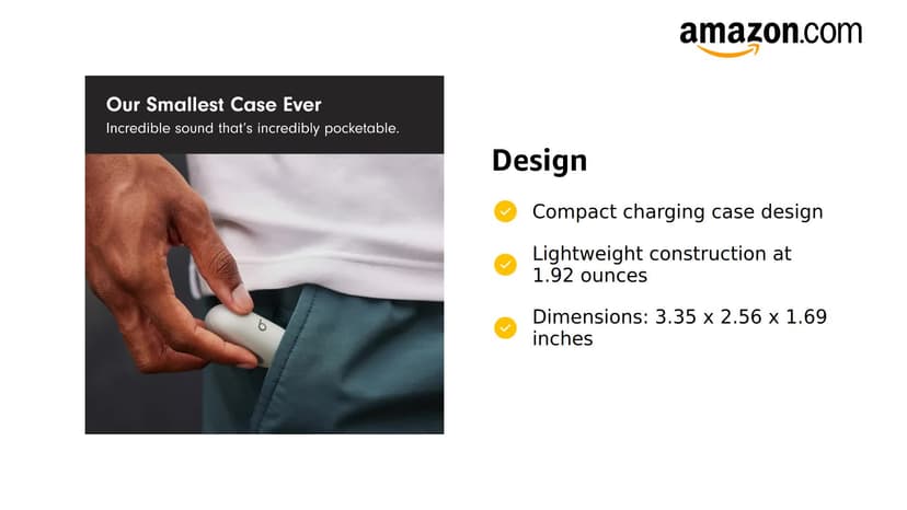 Beats Solo Buds - Wireless Bluetooth Earbuds | 18 Hours of Battery Life | Apple & Android Compatibility | Built-in Microphone - Storm Gray (Renewed)