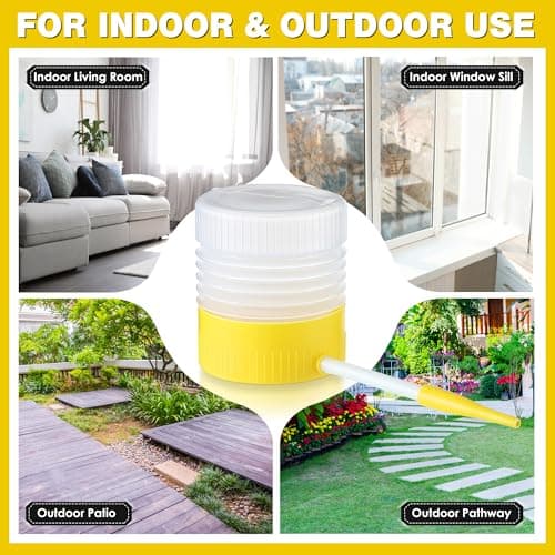 Qualirey 2 Pack Diatomaceous Earth Powder Duster with 6 Inch Extension Nozzle, Diatomaceous Earth Powder Duster for Pest Control, Powder Sprayer for Indoor and Outdoor Use