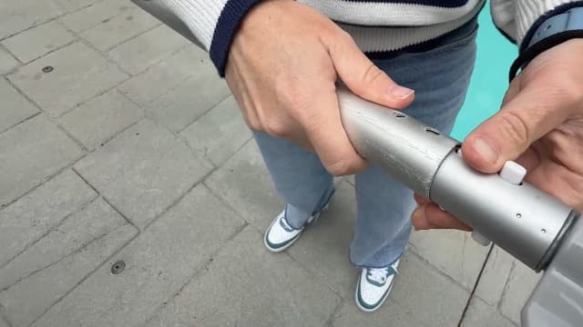 18" Pool Brush Head for Cleaning Swimming Pool Walls, Curved Ends High-Efficiency Scrub Brush for Tile, Fiberglass, Flooring and Vinyl Pools, Fits Φ1.25” Poles (Green & Black)