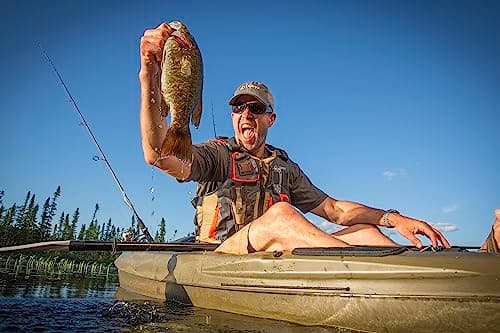 Onyx Kayak Fishing Life Jacket – USCGA PFD/Life Jacket with Multiple Pockets, High-Back Design & Adjustable Straps for Paddle Sports & Fishing