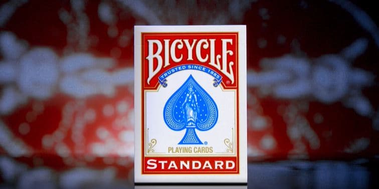 Bicycle Jumbo Index Playing Cards , 2 Pack Large Print Poker Size Deck of Cards for Easy Reading, Family Card Games, and Casino Play