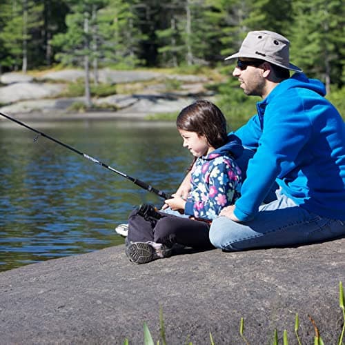 Collapsible Fishing Rod and Reel Combo, BalanZze Telescopic Fishing Rod with Spinning Reel, Portable Collapsible Fishing Pole Kit for Saltwater and Freshwater – Ideal Fishing Gift