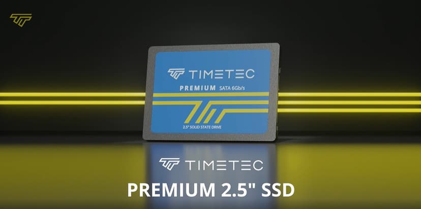 Timetec 1TB SSD 3D NAND SATA III 6Gb/s 2.5 Inch 7mm (0.28") Read Speed Up to 550 MB/s SLC Cache Performance Boost Internal Solid State Drive for PC Computer Desktop and Laptop (1TB)