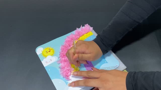 1500 fabric pieces, 6 thick boards, arts and crafts activities, birthday gift ideas, 4 5 6 7 8 years old kits, unicorn gifts Jackinthebox Poke Art Magical Flower Pressing Craft Kit for Girls, Ages 4-8 B0D839DLTL
