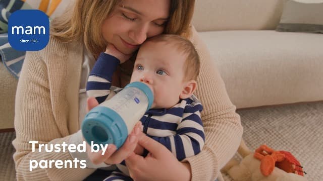 MAM Original Start Matte Baby Pacifiers, Binky for 0-3 Months, BPA-Free Silicone Nipple, Easy to Clean, Best for Newborn Babies, Developed with Medical Experts, 2 Count Binkies with Sterilizer Case