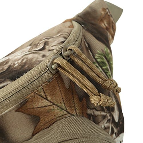 AUSCAMOTEK Hunting Camouflage Fanny Pack for Men - Waterproof Waist Bag for Hunters - Woodland Camo