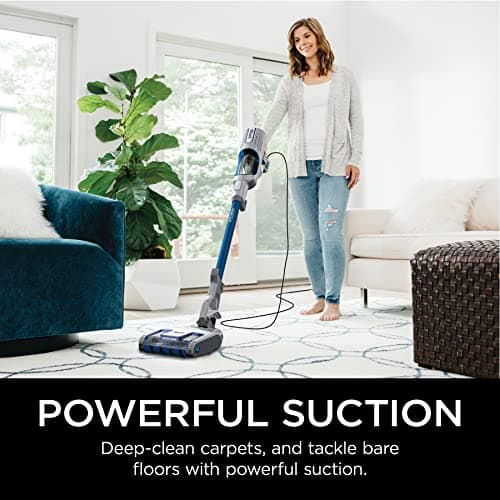 Shark Corded Stick Vacuum Cleaner | Vertex Ultralight | Removable Handheld Vacuum | Pet Hair Vacuum for Carpet and Hard Floor | Powerful Suction | No Hair Wrap | 3 Attachments Included | HZ2002