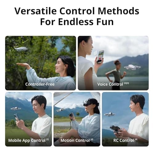 DJI Neo Drone with Camera 4K, Intelligent Flight Battery & Carrying Bag Bundle, Foldable FPV GPS Drone for Adults, Beginners, Professionals
