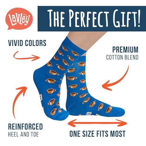 Premium Cotton Blend, Super Soft, Durable, Gag Gift for Men, Funny Novelty Socks, Christmas Stocking Stuffer, Dad Birthday Funny Socks Gifts for Men Cool Accessory Idea for Birthdays, Christmas Gift B0FMCSF6BJ
