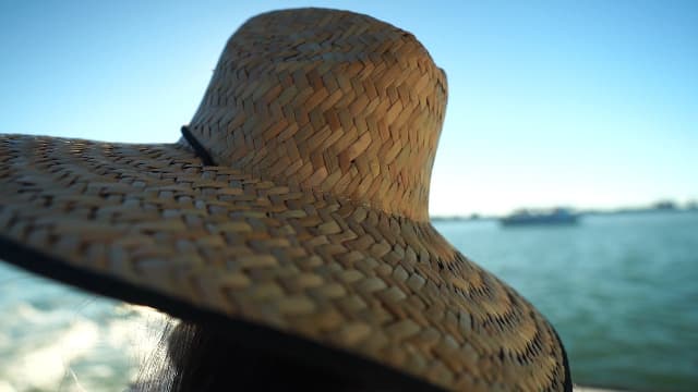 Sibling Co Straw Sun Hat for Men and Women Great for Fishing, Lifeguards, Beach, Summer and Gardening with Wide Brim for Sun Protection Natural