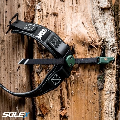 Stan SoleX Index Finger Archery Bowhunting Release - Buckle Wrist Strap Open Hook Trigger Aid with Single-Sear Design, Adjustable Length, Travel & Tension