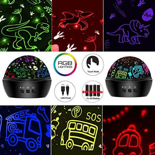 Dinosaur Toys for 3-8 Year Old Boys,Dino Projection Kids Toys for 3-8 Year Olds Boys 2 in 1 Car Toy for 2-10 Year Olds Boys,Toddler Toys,Chirstmas Stocking Stuffers Gifts for 2-10 Year Olds Kids