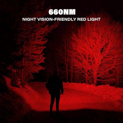 sofirn LED Headlamp Rechargeable, H35R Super Bright Lightweight Head Light with 660nm Deep Red Light, 1500 Lumens White Light, IPX6 Waterproof Head Flashlight for Running Hiking Camping