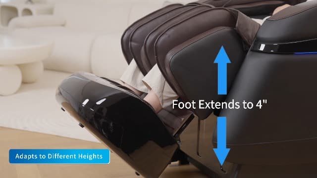4D Music Rhythm Massage Chair Full Body, 2026 Unique Sonic Resonance Zero Gravity SL-Track Shiatsu Recliner with Knee Heating Blanket AI Voice Bluetooth Foot Roller Body Scan Airbags G9 Black
