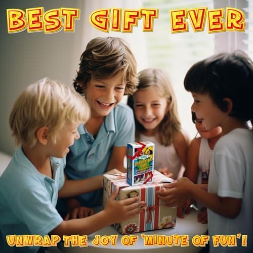 Funwares Home Edition, 218 Minute of Fun Games - Minute to Win It Family Party & Travel for Kids & Adults, 2-12 Players! Play with Everyday Household Items.