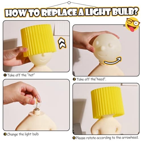 White Elephant Gifts for Adults,Bedside Night Light,Birthday Christmas Gifts for Men Women Boyfriend Girlfriend Husband Wife,Mens Gifts,Valentines Day Gifts for Him Her,Anniversary Funny Gag Gifts