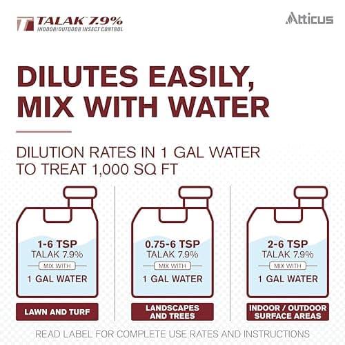 Atticus Talak 7.9% Indoor/Outdoor Insect Control - Bifenthrin Concentrate (32 Ounce)