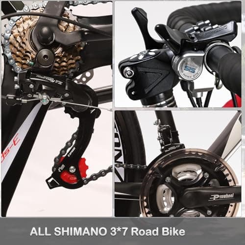 Road Bike 54CM Frame Mens Bikes 21 Speed Bicycle 700C Wheels