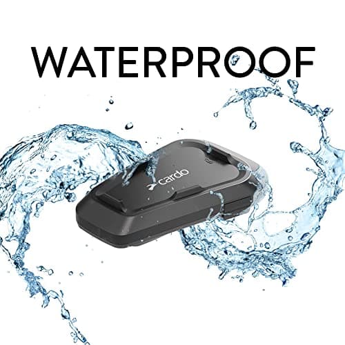 Cardo Systems Spirit Motorcycle Bluetooth Communication Headset - Black, Dual Pack