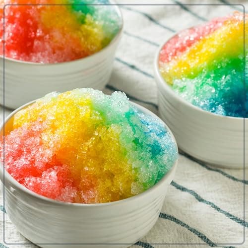 Nostalgia Snow Cone Machine With 1 Reusable Plastic Cup & Dual Ice Molds– Retro Table-Top Shaved Ice Maker with Stainless Steel Blades for Fluffy Ice- Slushie Machine for Fun Gatherings- White & Green