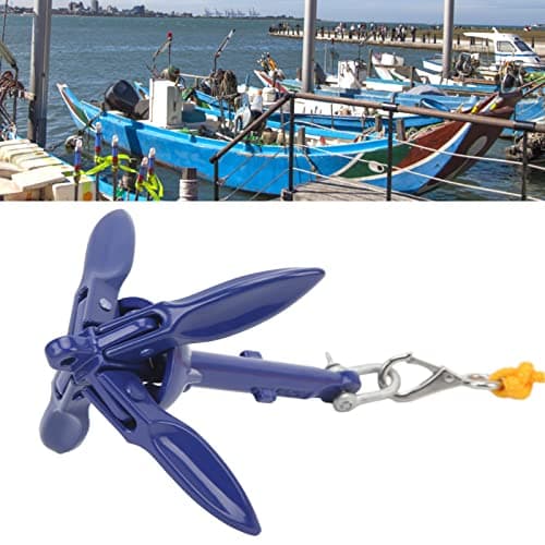 Marine Aluminium Foldable Kayak with Yellow Rope for Fishermen