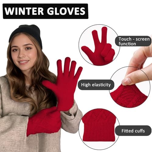 DRYMILE Alpine Waterproof Dexterity Gloves – Thermal Fleece Gloves for Men & Women – Touchscreen & Non-Slip Grip – Hiking, Skiing, Cycling, Fishing & Hunting.