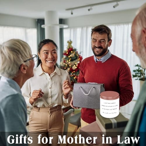 Homsolver Mother in Law Gifts, Mothers Day Birthday Gifts for Mother-in-Law, Anniversary Retirement Gift for Mom from Daughter Son in Law, Funny Lavender Candle Gift for Mom in Law B0DHLFTZ65