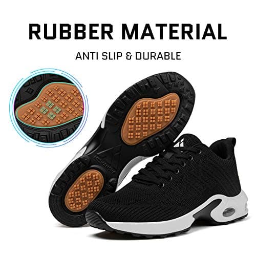 Mishansha Womens Sneakers Air Cushion Running Tennis Shoes Women Lightweight Arch Support Walking Shoes