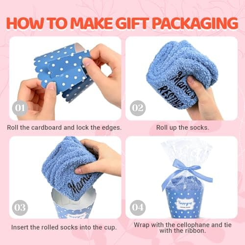 HAPPYPOP Pregnant Mom Gifts - Maternity Socks for Expectant Mothers, Thoughtful Choices for IVF Journeys B0CPXZW417