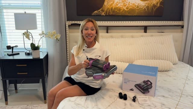 Bed Mattress Vacuum Cleaner Cordless 16Kpa Handheld Vacuum, Vacuum Cleaner with 253.7nm UV-C Light,HEPA Filter & Ultrasonic, Portable Vacuums for Sofa Bed Couch Crib Gifts for Women her Man